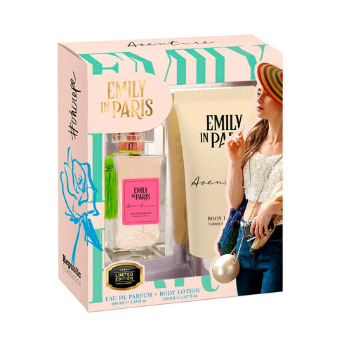 Emily in Paris, Set de Perfume + Loción para el Cuerpo