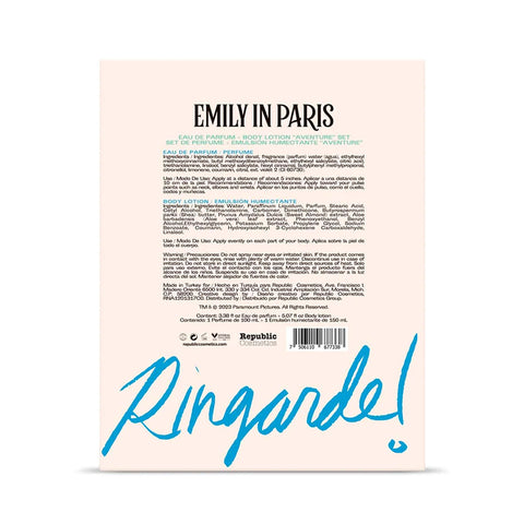 Emily in Paris, Set de Perfume + Loción para el Cuerpo