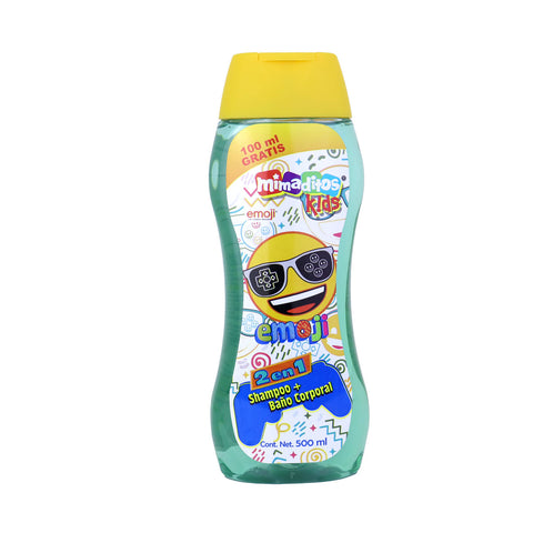 Shampoo 2 en 1 para Niños, Mimaditos Kids, color Verde