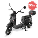 Motobici Eléctrica Kiwo E-Bike Z7, color Negro