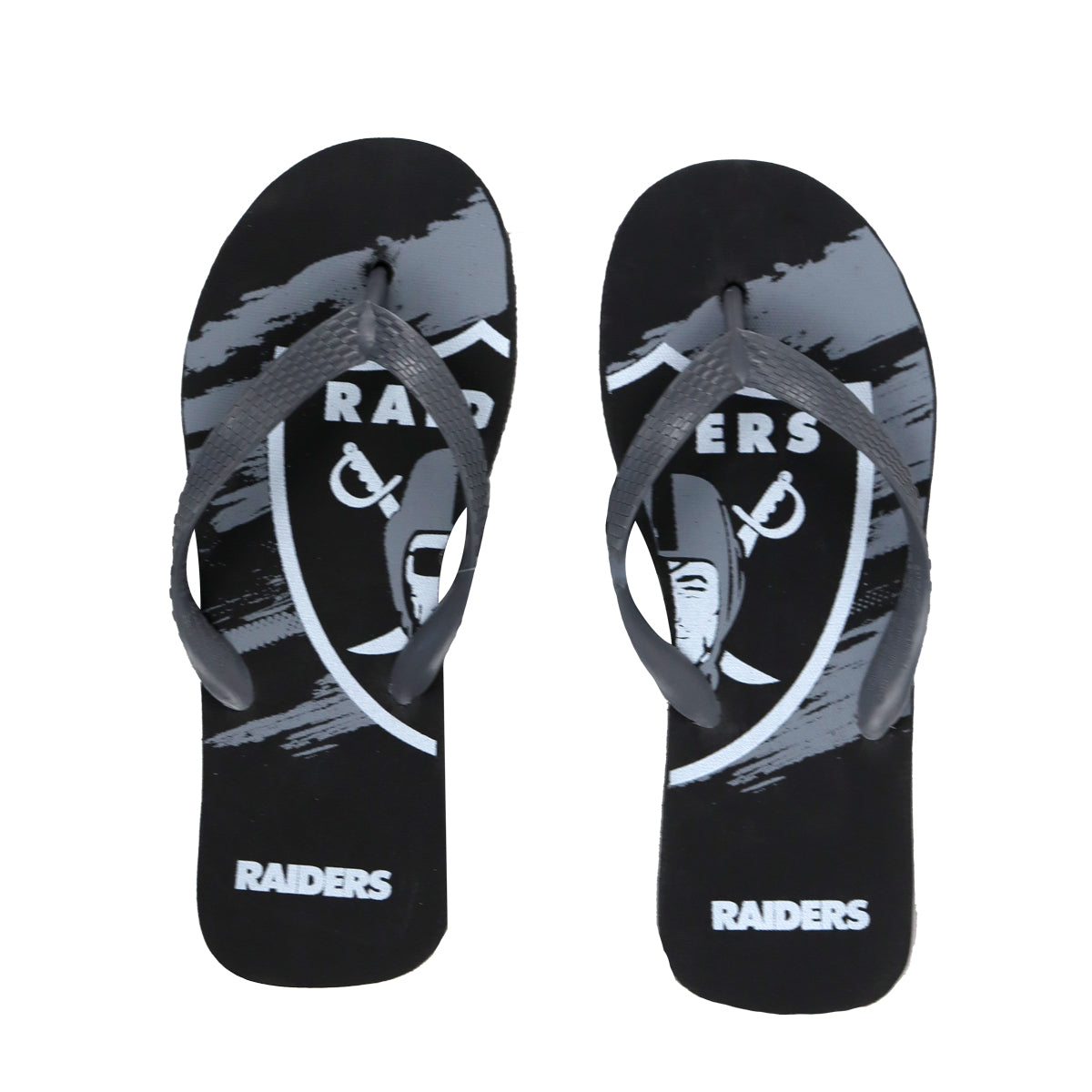 Sandalias Unisex de los Raiders, NFL