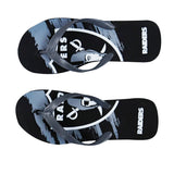 Sandalias Unisex de los Raiders, NFL