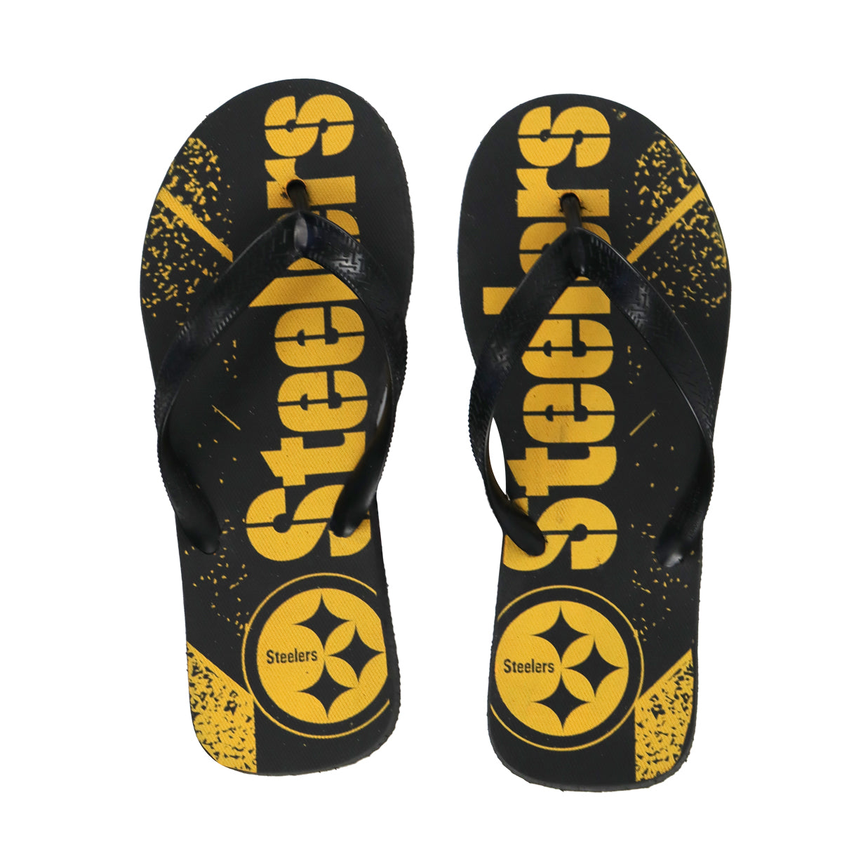 Sandalias Unisex de los Steelers, NFL