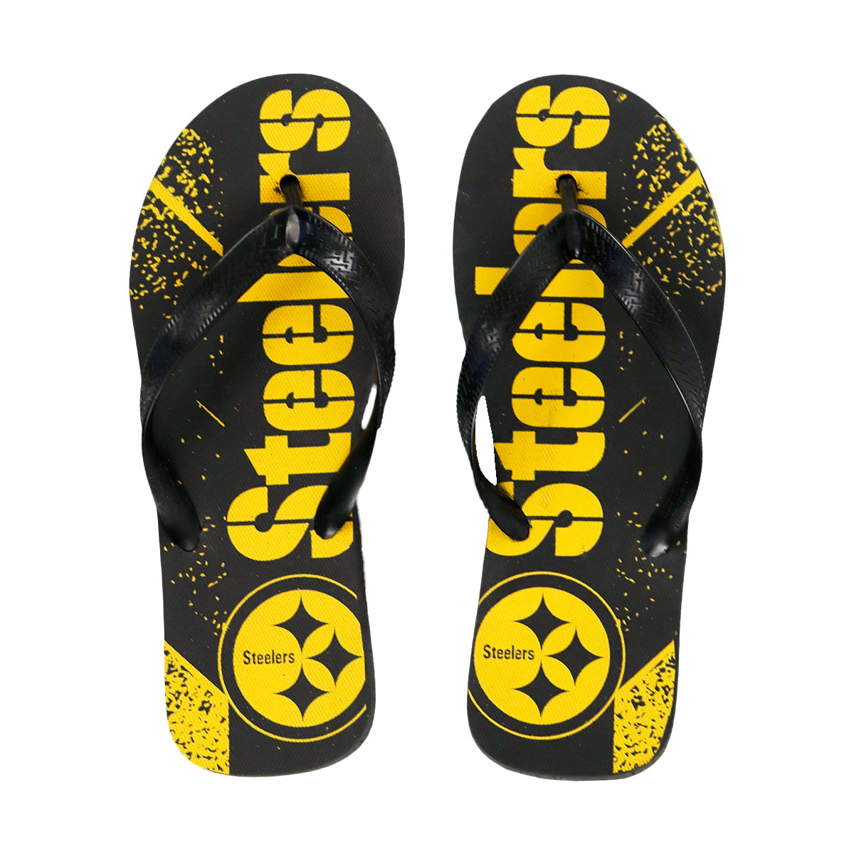 Sandalias Unisex de los Steelers, NFL