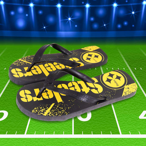Sandalias Unisex de los Steelers, NFL