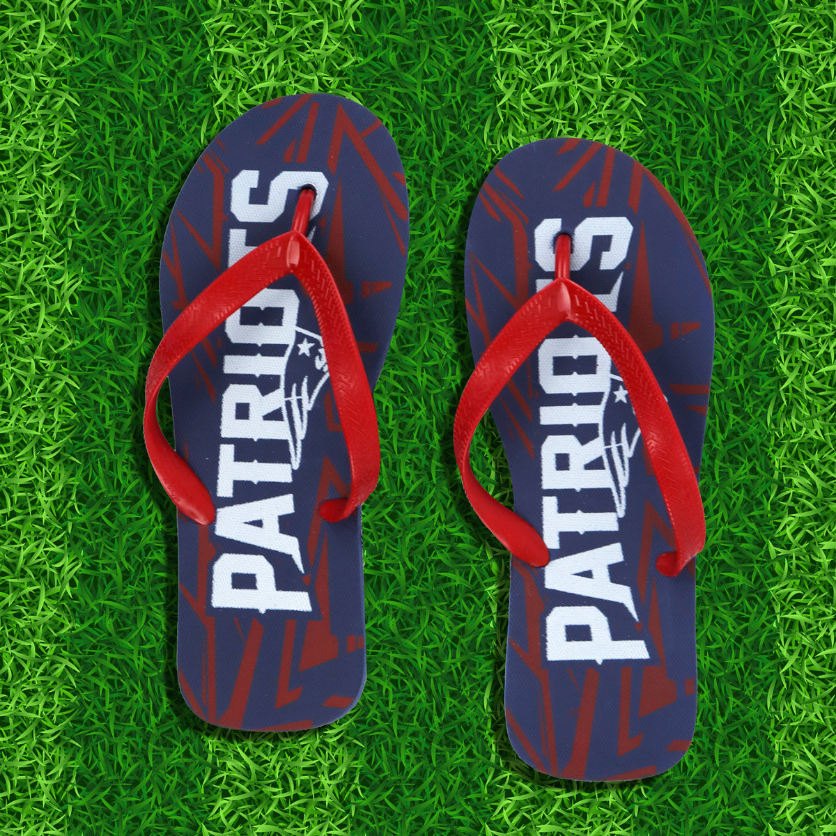 Sandalias Unisex de los Patriots, NFL