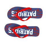 Sandalias Unisex de los Patriots, NFL