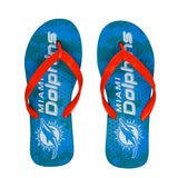 Sandalias Unisex de los Delfines de Miami, NFL