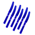 Set de 10 Cuchillos de Plástico color Azul