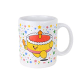 Taza de Cerámica con Estampado de Pastel