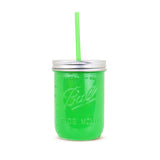 Mason Jar color Verde 350ml