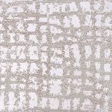 Cortina Diseño Tipo Cuadricular color Blanco con Café 200 x 140cm