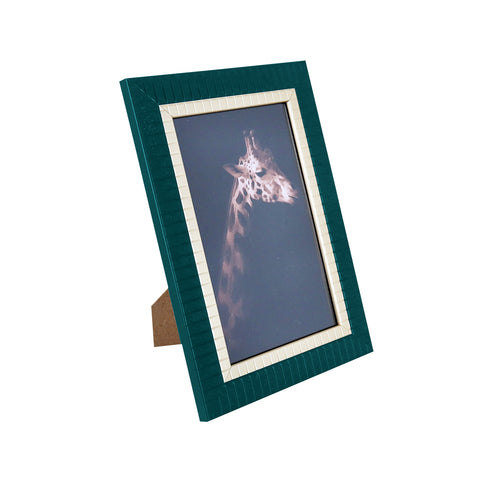 Portarretratos con Marco color Verde Militar, 10x15cm