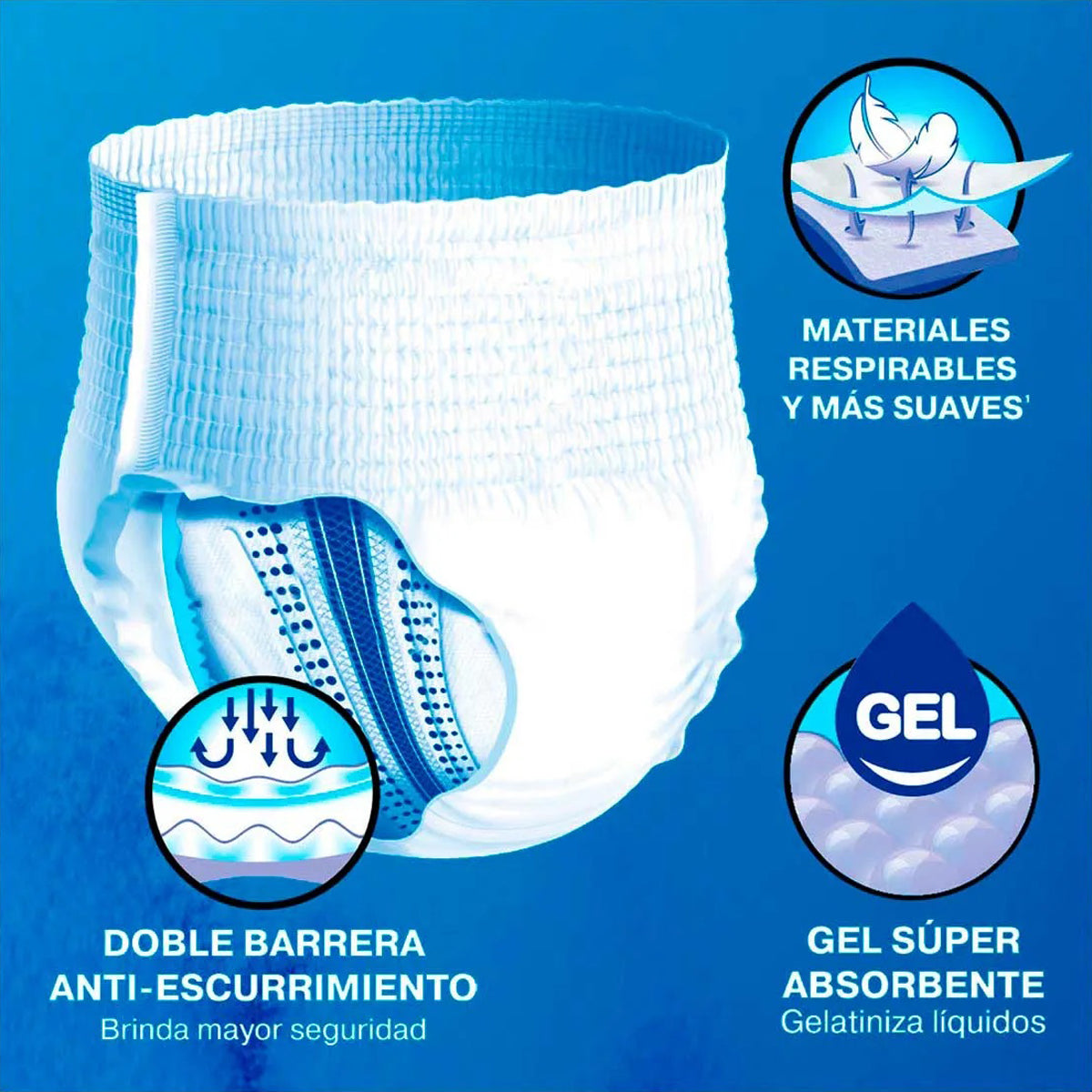 Pañal para Adultos, Talla: G, Tena Pants Maxi Protect