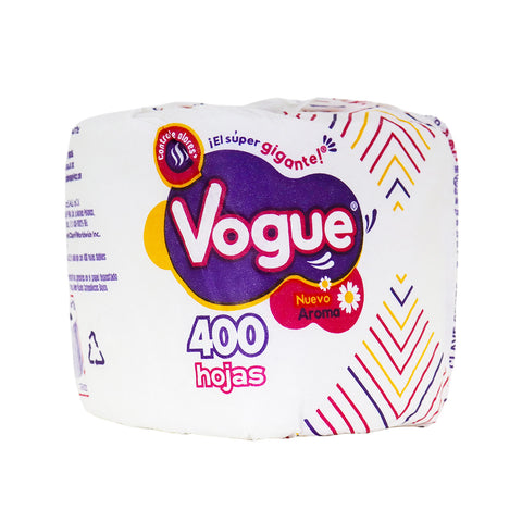 Papel Higiénico Vogue 400 Hojas