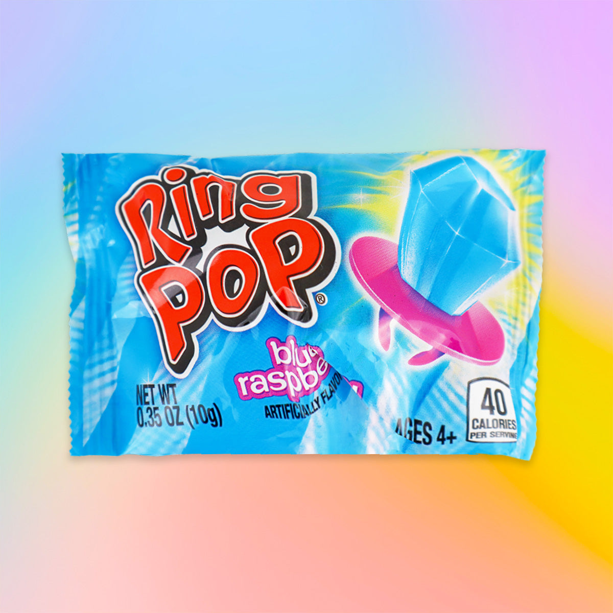 Dulces de Caramelo Macizo, Ring Pop