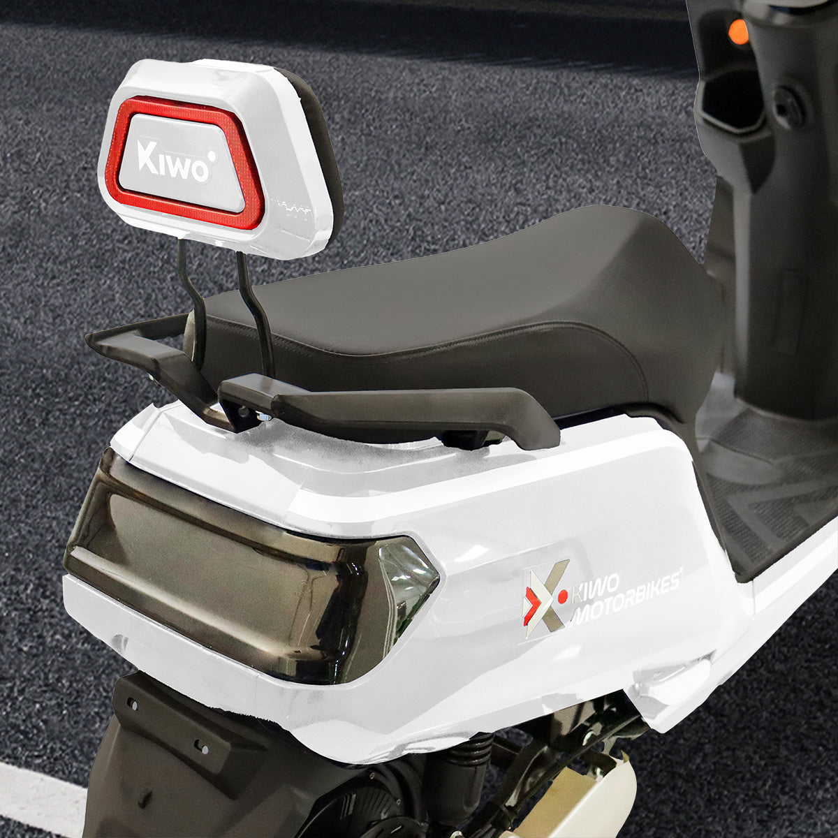 Motocicleta Eléctrica E-Bike ZK color Blanco con Plata, , Marca Kiwo