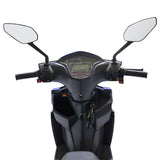Motocicleta Eléctrica Kiwo E-Bike ZL color Azul con Blanco