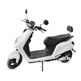 Motocicleta Eléctrica E-Bike ZK color Blanco, Marca Kiwo