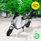 Bicicleta Eléctrica Kiwo color Gris 2023