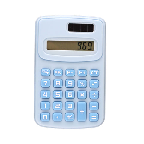 Calculadora Básica Studentz, Color Azul
