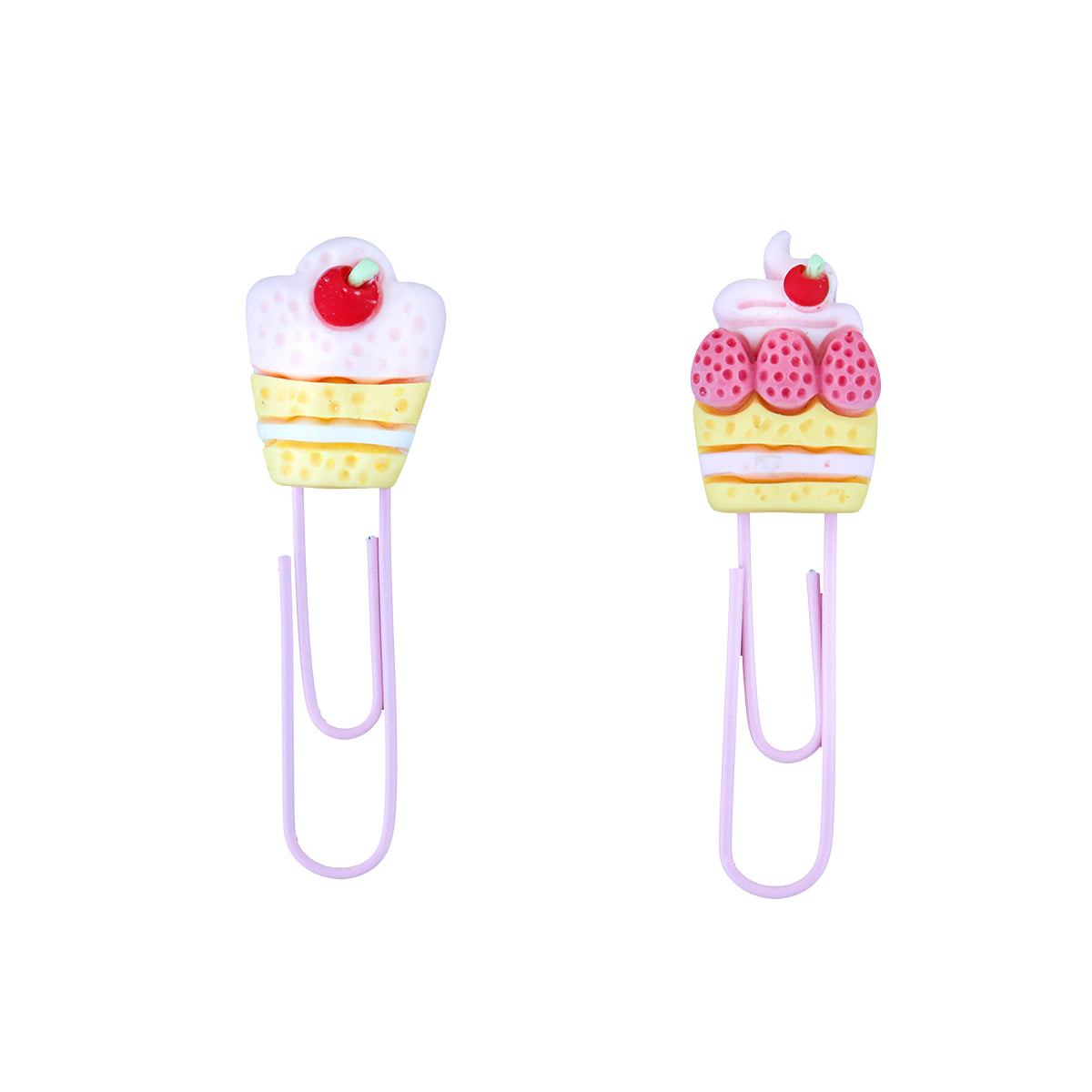 Clips con Diseño de Cupcakes, 2 pzas