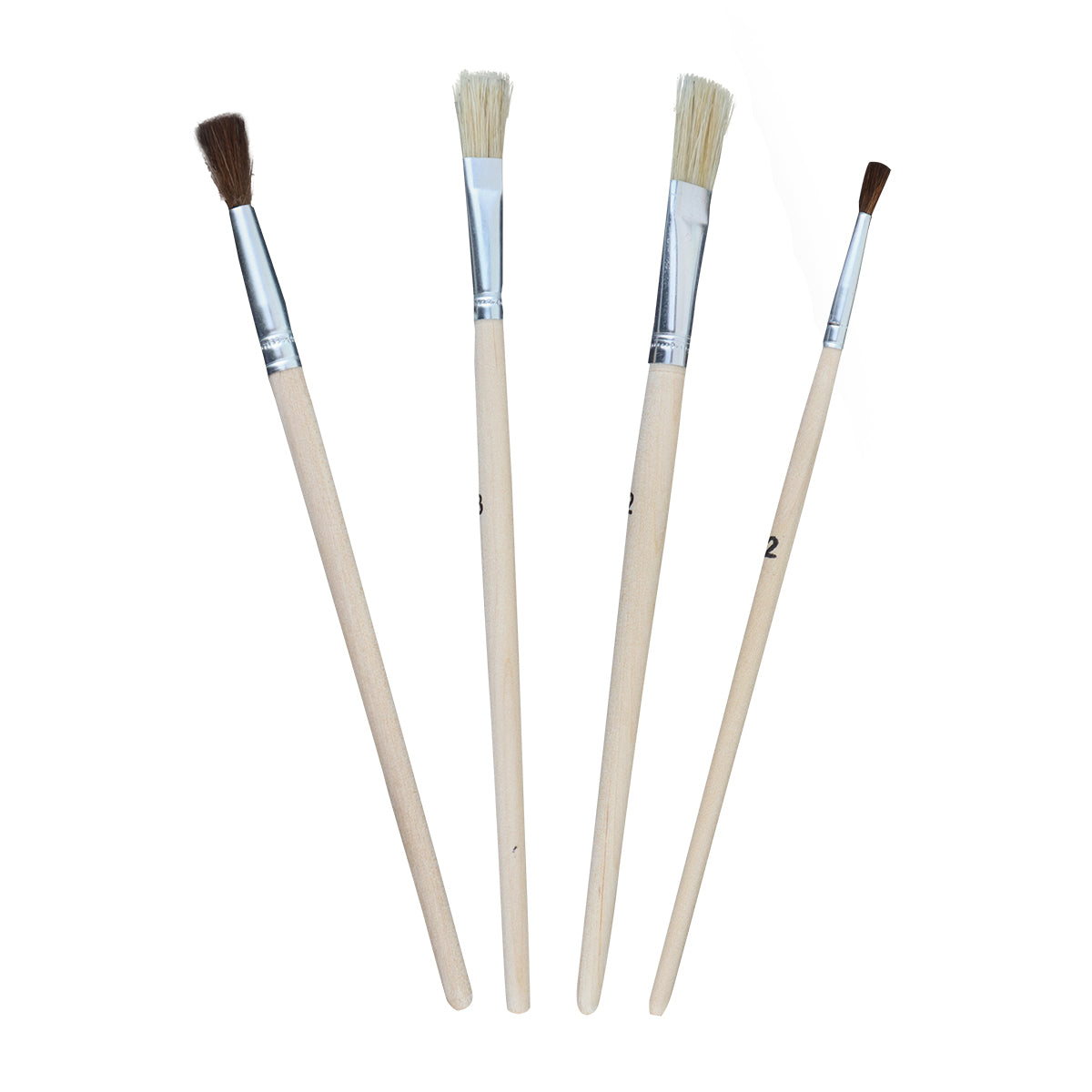 Set de 4 Pinceles para Pintar, Studentz