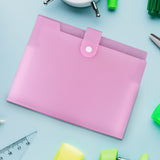 Organizador de Documentos, color Rosa, 22x18cm