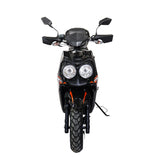 Motocicleta Kiwo KWS 150 2024, color Negro con Naranja