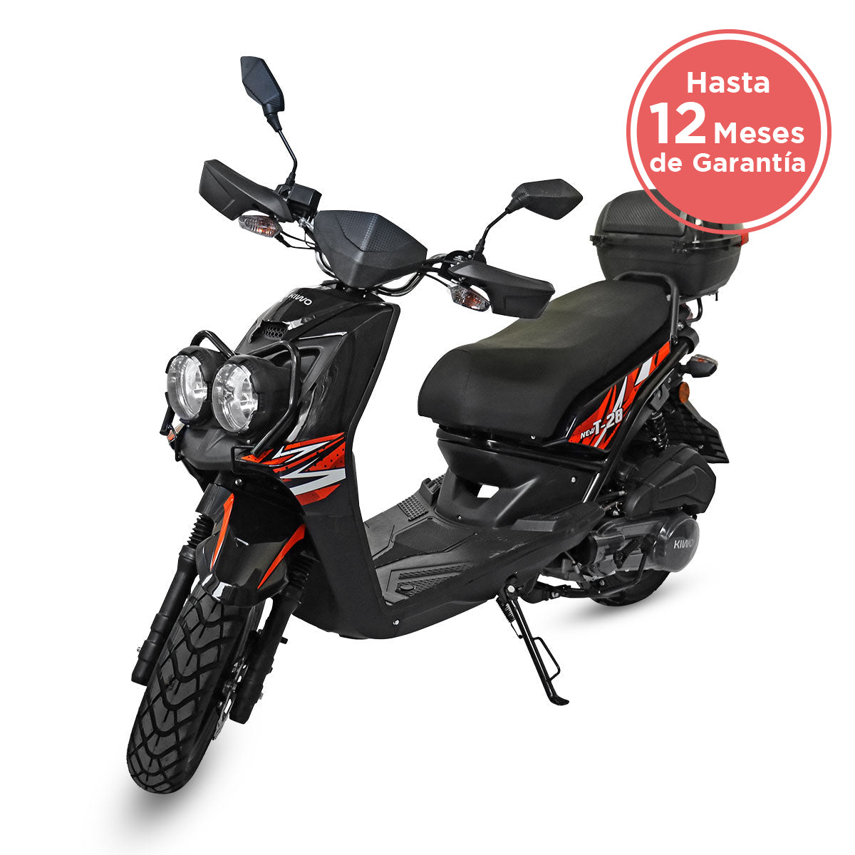 Motocicleta Kiwo KWS 150 2025, color Negro