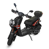 Motocicleta Kiwo KWS 150 2024, color Negro con Naranja