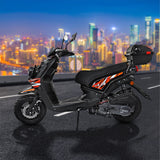 Motocicleta Kiwo KWS 150 2024, color Negro con Naranja