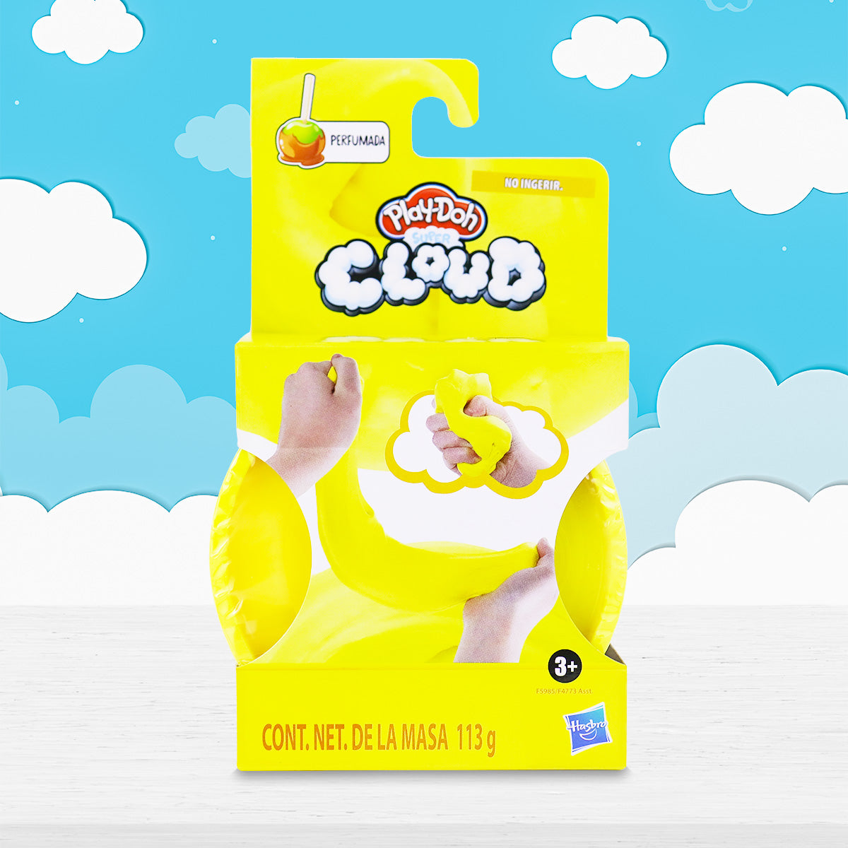 Play-Doh, Super Cloud, Masa Moldeable color Amarillo