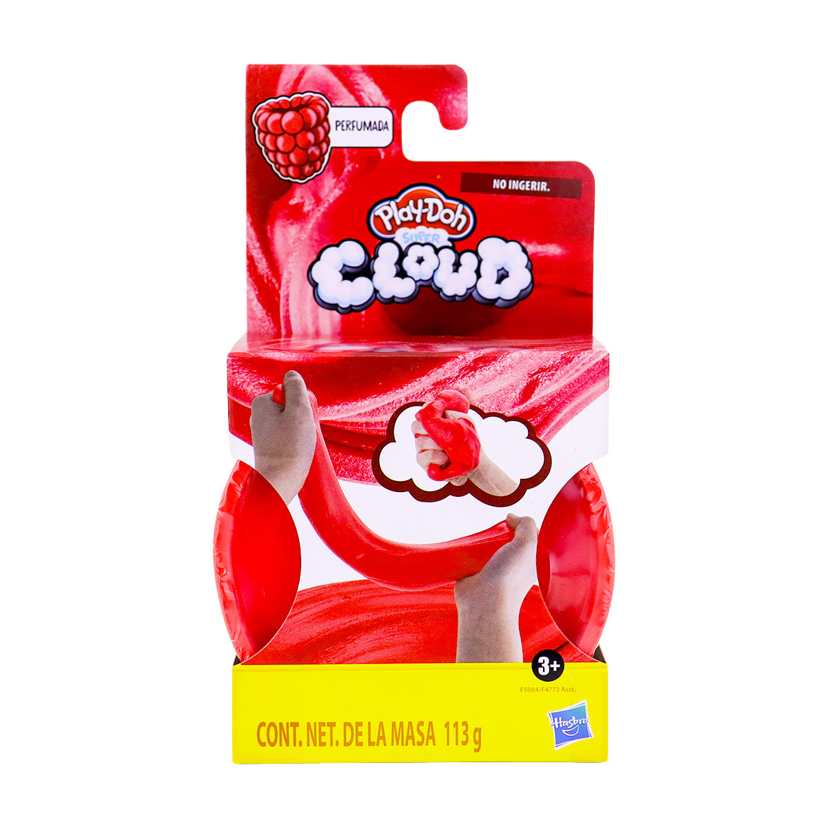 Play-Doh, Super Cloud, Masa Moldeable color Rojo