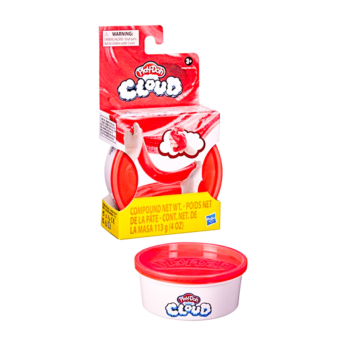 Play-Doh, Super Cloud, Masa Moldeable color Rojo