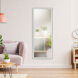 Espejo con Marco color Gris, 30x90cm
