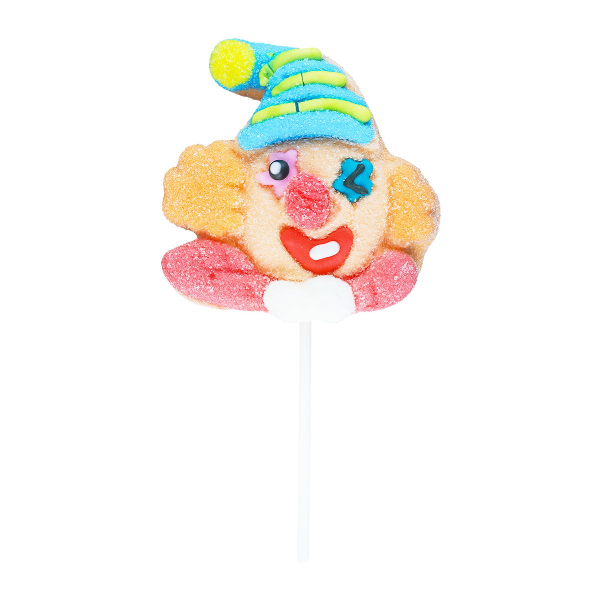 Paleta de Malvavisco en Forma de Payaso, Amos