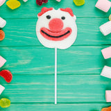 Paleta de Malvavisco en Forma de Payaso