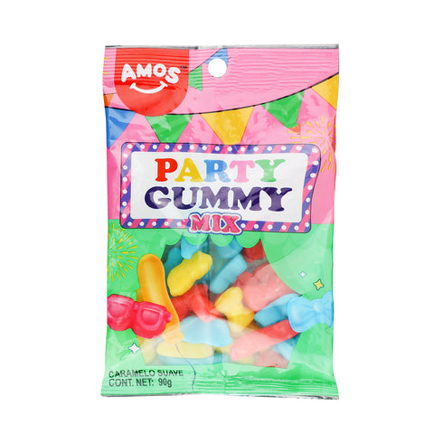 Caramelo Suave Party Gummy, Amos 90 gr