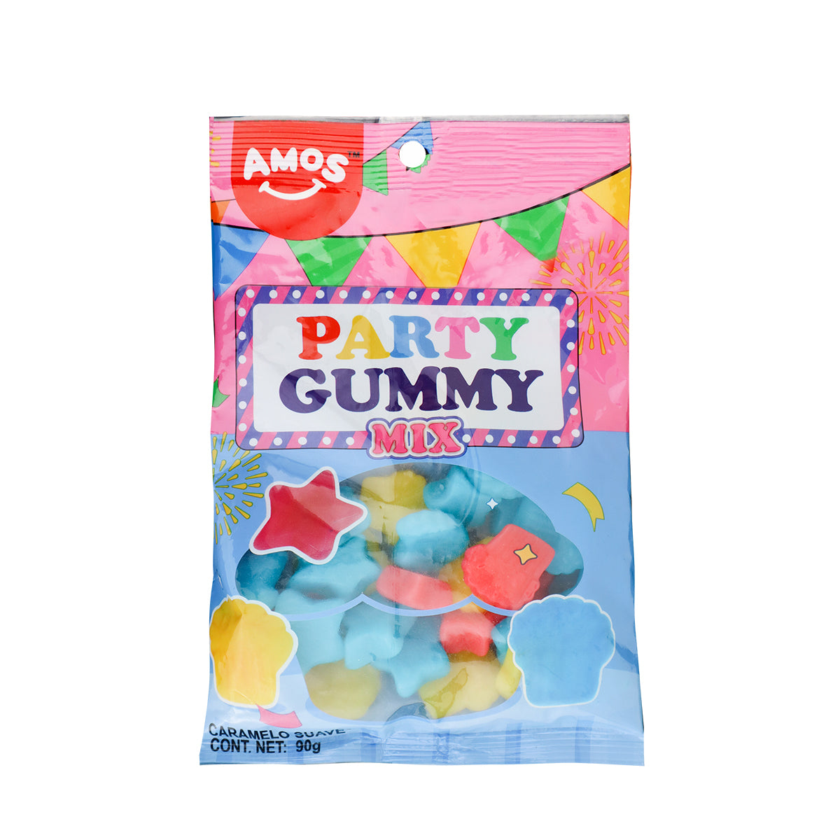 Caramelo Suave Party Mix, Amos 90 gr