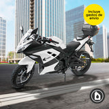 Motocicleta Kiwo Fuji 250 2024, color Blanco