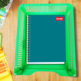 Organizador Apilable para Documentos, Color Verde