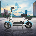 Bicicleta Eléctrica Kiwo GYE003, color Azul