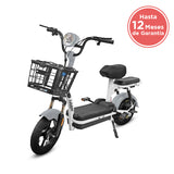 Bicicleta Eléctrica Kiwo GYE003, color Gris