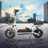 Bicicleta Eléctrica Kiwo GYE003, color Gris