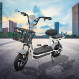 Bicicleta Eléctrica Kiwo GYE003, color Gris