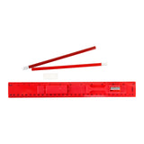 Juego Geométrico Básico, Color Rojo, 4 pzas