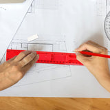 Juego Geométrico Básico, Color Rojo, 4 pzas