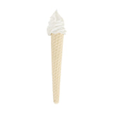 Goma de Borrar en Forma de Cono de Helado, Color Blanco