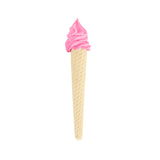Goma de Borrar en Forma de Cono de Helado, Color Rosa
